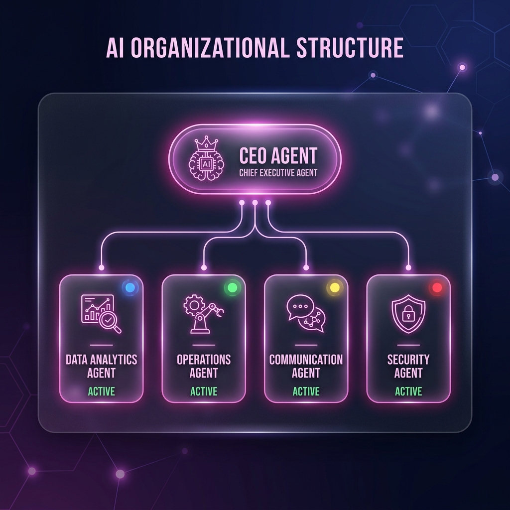 IntelloAI Office - AI Organization